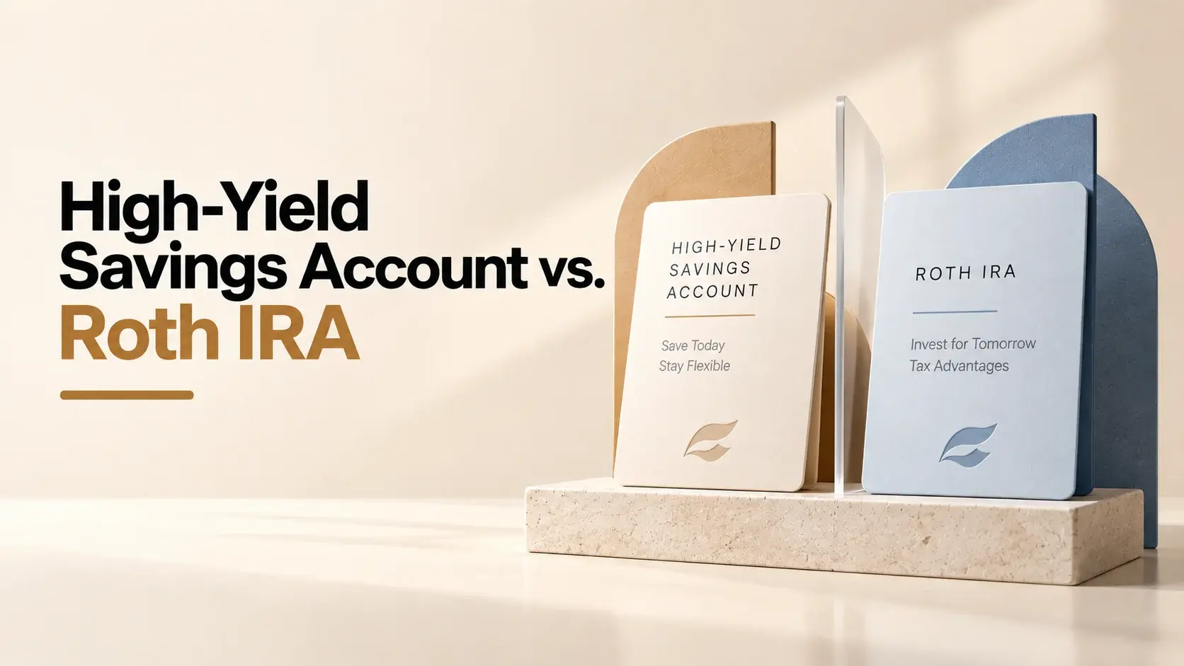 High-Yield Savings Account vs. Roth IRA