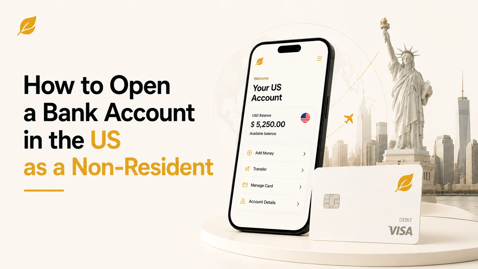 How to Open a Bank Account in the US as a Non-Resident