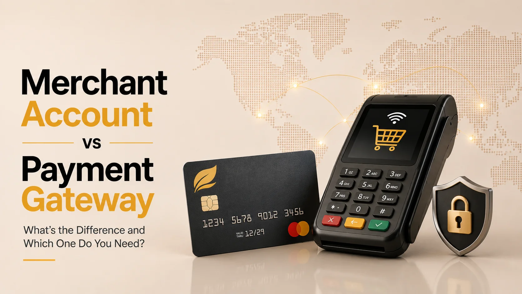 Merchant account vs payment gateway: What is the difference?
